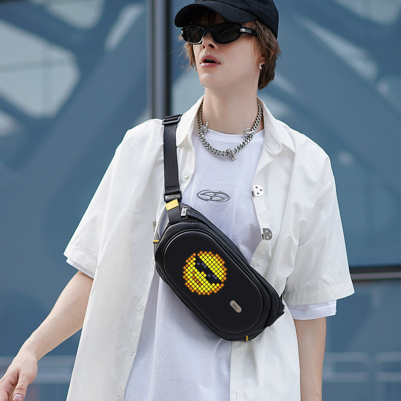 Load image into Gallery viewer, Divoom Sling Bag-C Pixel Art LED Sport Bag Perfect Gift - Polar Tech Australia
