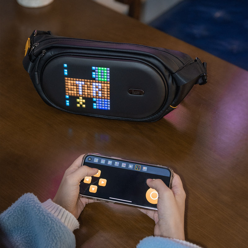 Load image into Gallery viewer, Divoom Sling Bag-C Pixel Art LED Sport Bag Perfect Gift - Polar Tech Australia
