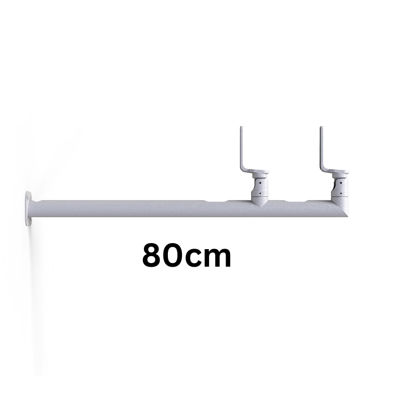 Chargez l&#39;image dans la visionneuse de la galerie, [1 Split 2] Universal Aluminium CCTV Bullet Camera Wall or Ceiling Mount Bracket Holder - Polar Tech Australia
