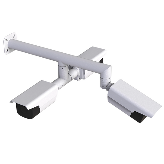 [1 Split 3] Universal Aluminium CCTV Bullet Camera Wall or Ceiling Mount Bracket Holder - Polar Tech Australia