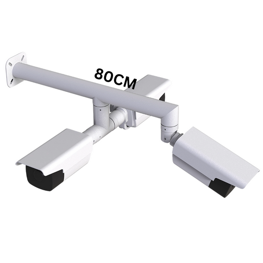 [1 Split 3] Universal Aluminium CCTV Bullet Camera Wall or Ceiling Mount Bracket Holder - Polar Tech Australia