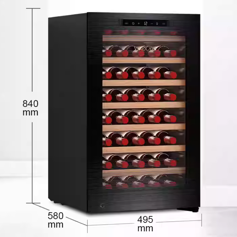 Load image into Gallery viewer, [52 Bottle] [CWC-120A] Vinocave Stainless Steel Freestanding Wine Refrigerator Drink Bar Cooler Fridge - Polar Tech Australia
