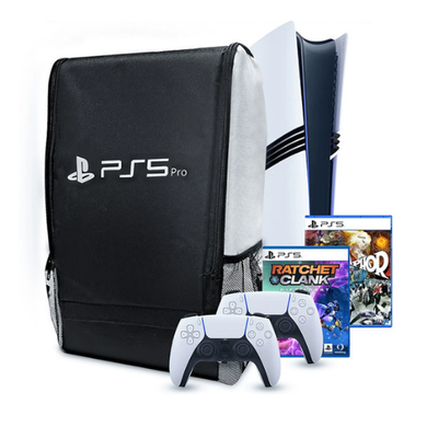 SONY PlayStation 5 Pro / PS5 Pro - All-in-one Multifunction Durable Carry Shoulder Bag Travel Storage Bag