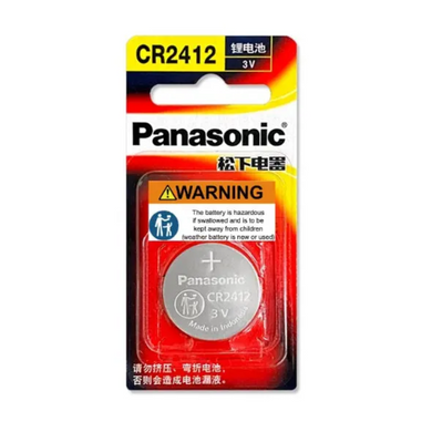 [CR2412] Panasonic 3V Lithium Battery Coin Cell Button Battery - Polar Tech Australia