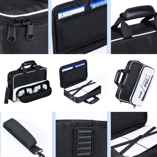 SONY PlayStation 5 Slim / PS5 Slim STARTRC All-in-one Multifunction Durable Carry Hand Bag Travel Storage Bag