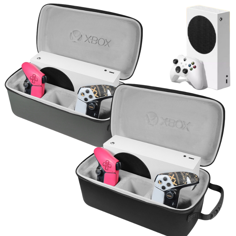 Cargue la imagen en el visor de la galería, XBox Series S - Large EVA Hard Shell Box Travel Hand Carry Bag Protection Case
