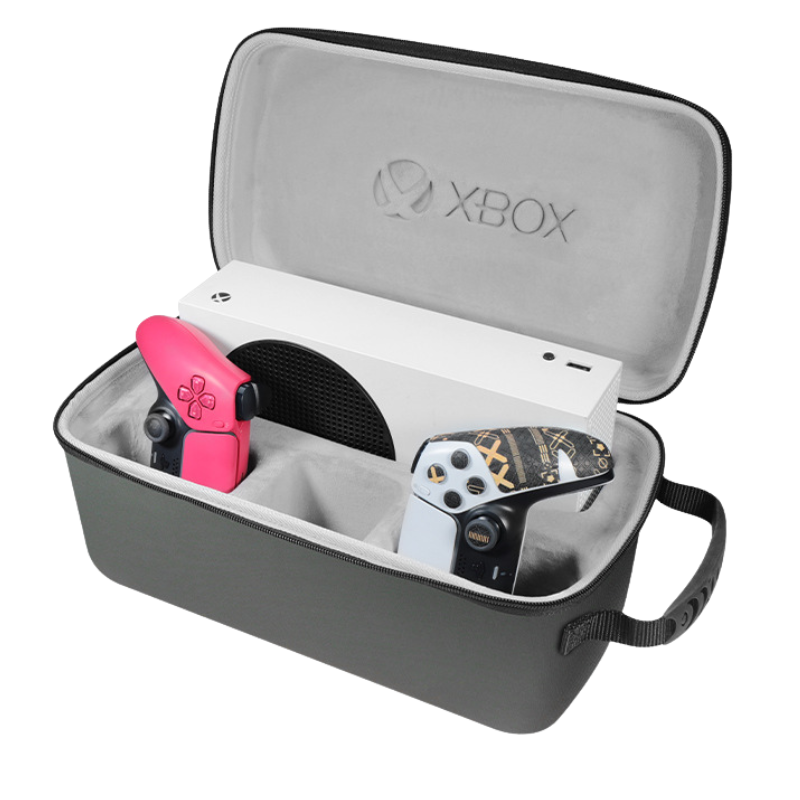 Cargue la imagen en el visor de la galería, XBox Series S - Large EVA Hard Shell Box Travel Hand Carry Bag Protection Case
