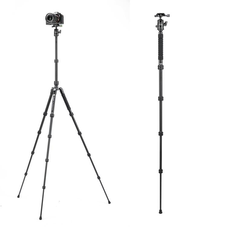 Load image into Gallery viewer, Fotopro X-go Gecko E 2 5-Section Aluminum 2 in 1 Tripod Monopod - Polar Tech Australia

