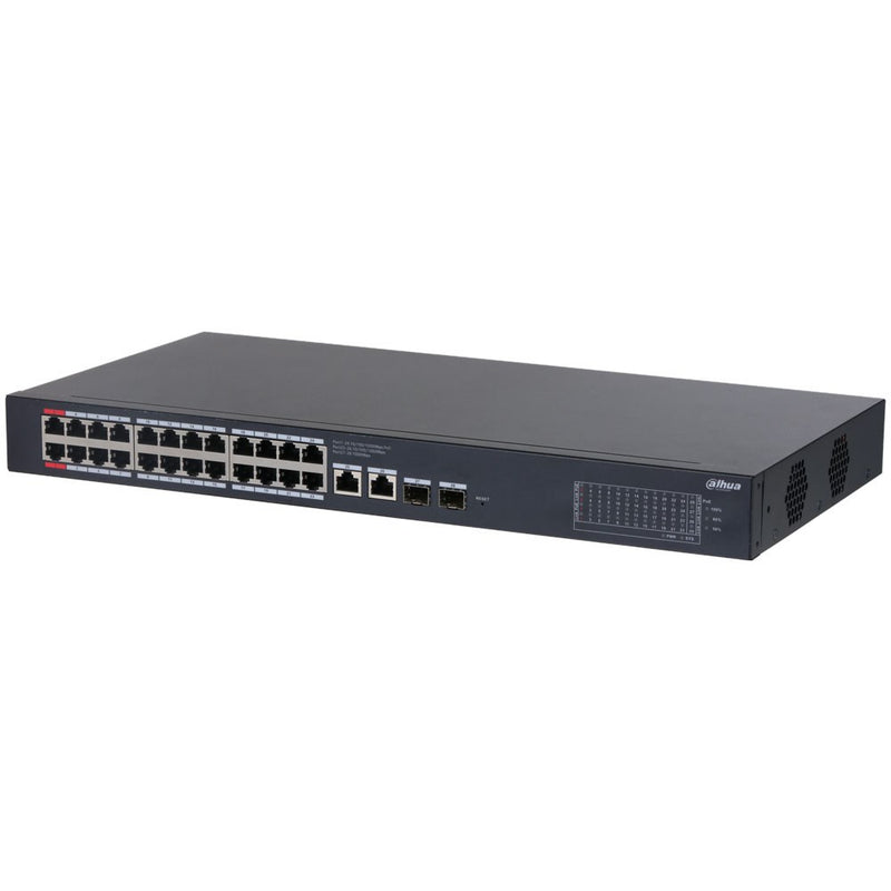 Load image into Gallery viewer, [DH-CS4228-24GT-240] Dahua 28 Port Layer 2 Cloud Managed Network Switch with 24 PoE Ports plus 2 Gigabit Uplink Ports and 2 SFP Ports - Polar Tech Australia
