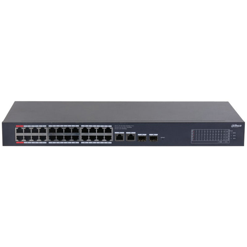Load image into Gallery viewer, [DH-CS4228-24GT-240] Dahua 28 Port Layer 2 Cloud Managed Network Switch with 24 PoE Ports plus 2 Gigabit Uplink Ports and 2 SFP Ports - Polar Tech Australia
