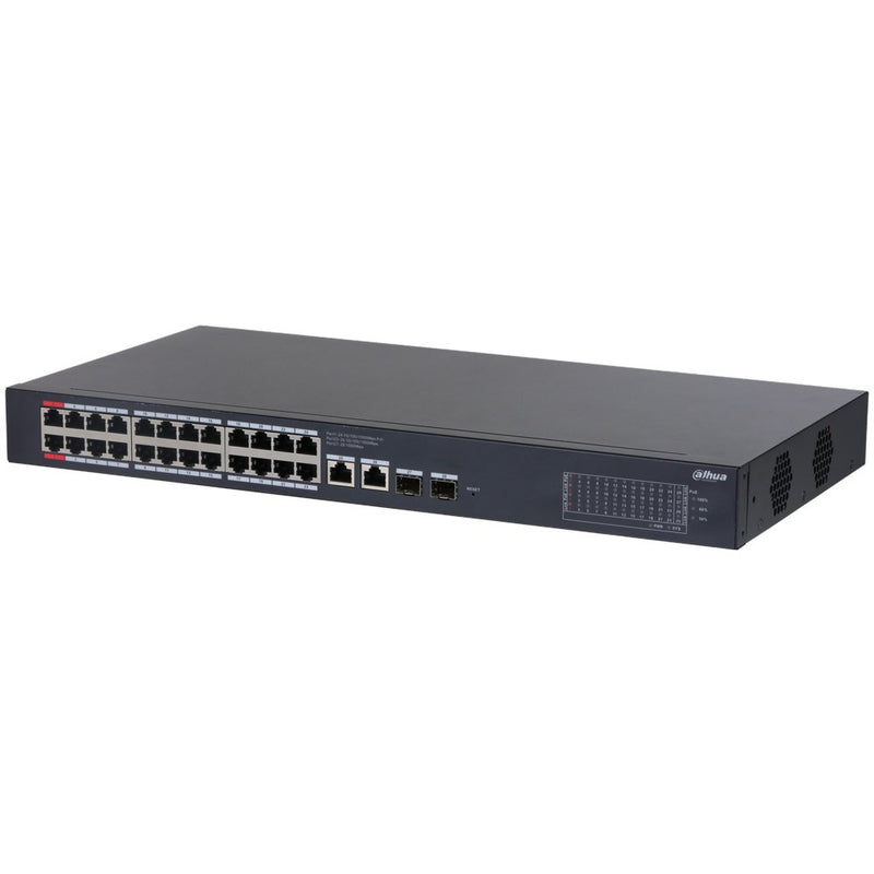 Load image into Gallery viewer, [DH-CS4228-24GT-375] Dahua 28 Port Layer 2 Cloud Managed Network Switch with 24 PoE Ports plus 2 Gigabit Uplink Ports and 2 SFP Ports - Polar Tech Australia
