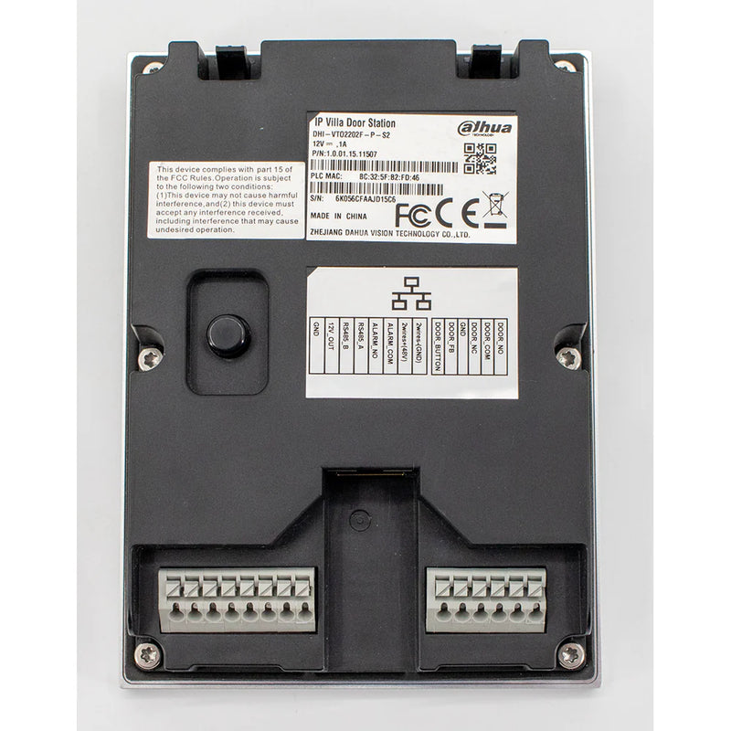 Load image into Gallery viewer, [VTO2202F-P-S2] Dahua IP PoE 2 Wire Intercom System Villa Door Station Camera Gate Door Open - Polar Tech Australia
