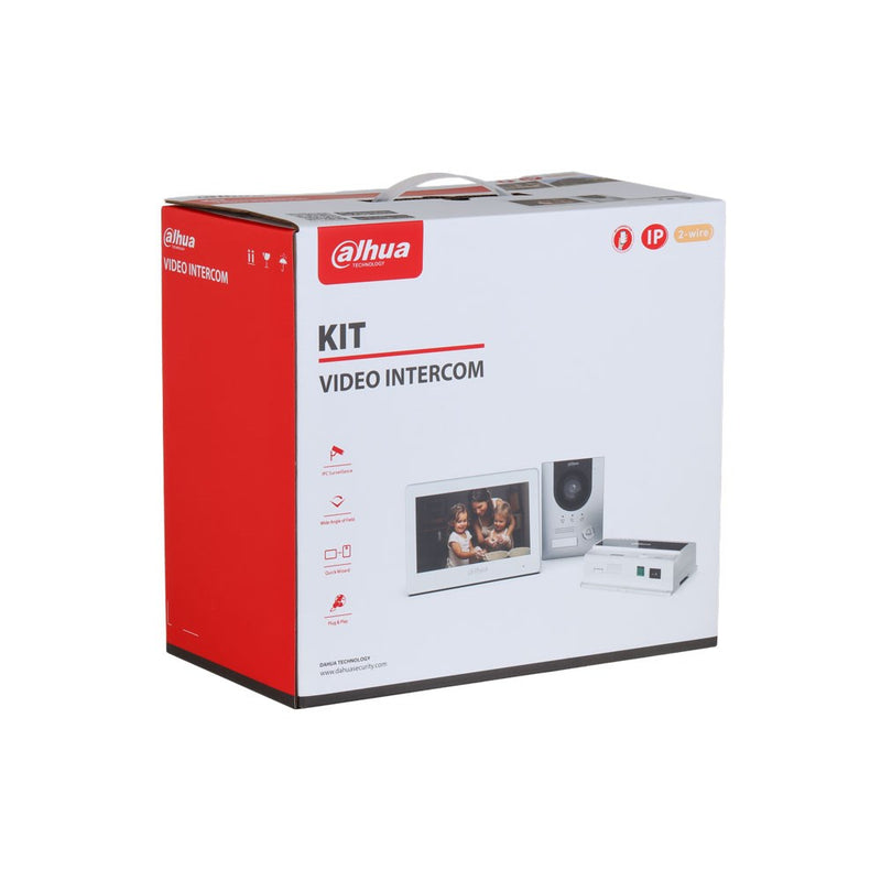 Load image into Gallery viewer, [DHIKTD01L-F] Dahua 2-wire IP Villa Door Station &amp; Indoor Monitor Flush Mount Kit - Polar Tech Australia
