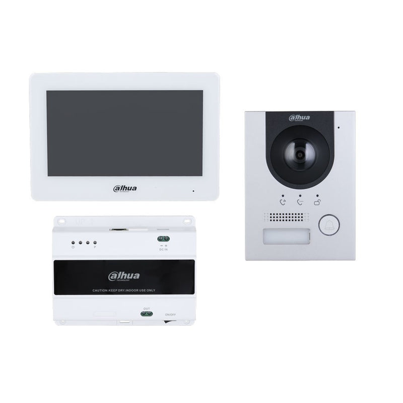 Load image into Gallery viewer, [DHIKTD01L-F] Dahua 2-wire IP Villa Door Station &amp; Indoor Monitor Flush Mount Kit - Polar Tech Australia
