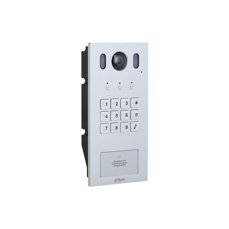 Load image into Gallery viewer, [DHI-VTO3222E-P] Dahua 2-Wire or IP Silver Residential Intercom Door Station with 2MP Camera IP65 IK08 - Polar Tech Australia
