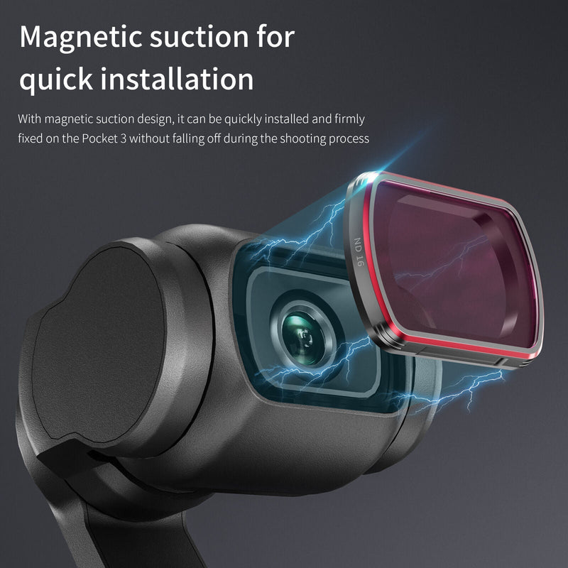 Load image into Gallery viewer, DJI Osmo Pocket 3 Magnetic ND Filters Set 6 PCS - STARTRC - Polar Tech Australia
