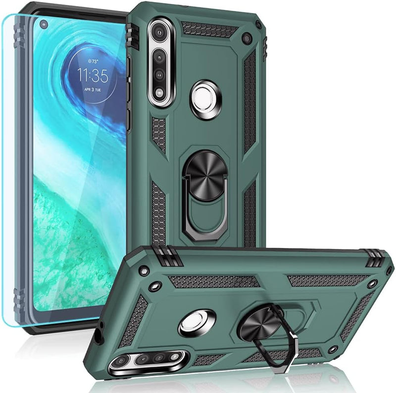 Load image into Gallery viewer, [Magnetic Ring Kickstand] Motorola Moto G Fast - Shield Shockproof Rugged Heavy Duty Case - Polar Tech Australia
