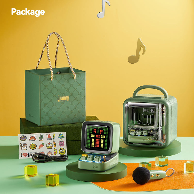 Chargez l&#39;image dans la visionneuse de la galerie, Divoom Ditoo-Mic Mini Karaoke Machine Pixel Art Bluetooth Speaker Perfect Gift - Polar Tech Australia
