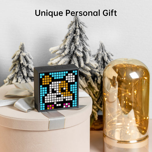 Divoom Timebox-Evo Pixel Art Speaker 16x16 DIY LED Display Alarm Clock Box Perfect Gift - Polar Tech Australia