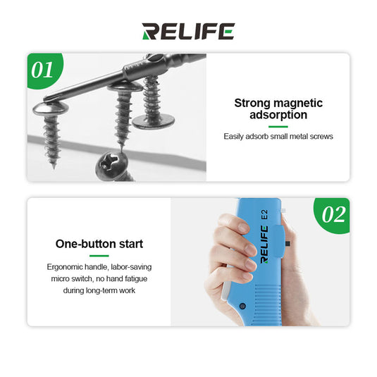 RELIFE E2 Electric Screwdriver Set - Polar Tech Australia