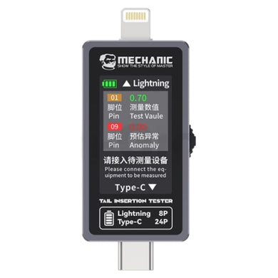 [T-824] Mechanic Auto detections Diagnosis For Apple Lightning & Andriod Type-C Port Device - Polar Tech Australia