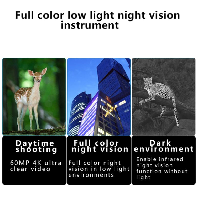 Load image into Gallery viewer, [NV6000] Outdoor Hunting Twilight Full Color 4K HD Binocular Night Vision - Polar Tech Australia
