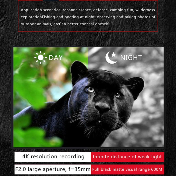 Load image into Gallery viewer, [NV6000] Outdoor Hunting Twilight Full Color 4K HD Binocular Night Vision - Polar Tech Australia
