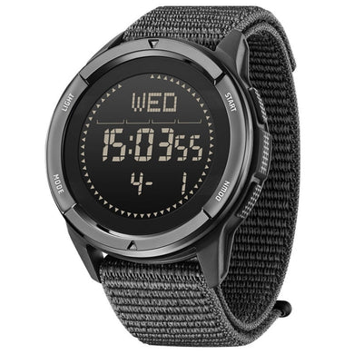 [Brand New] NORTH EDGE ALPS Outdoor Waterproof Men Carbon Fiber Digital Nylon Strap Smart Sports Watch - Polar Tech Australia