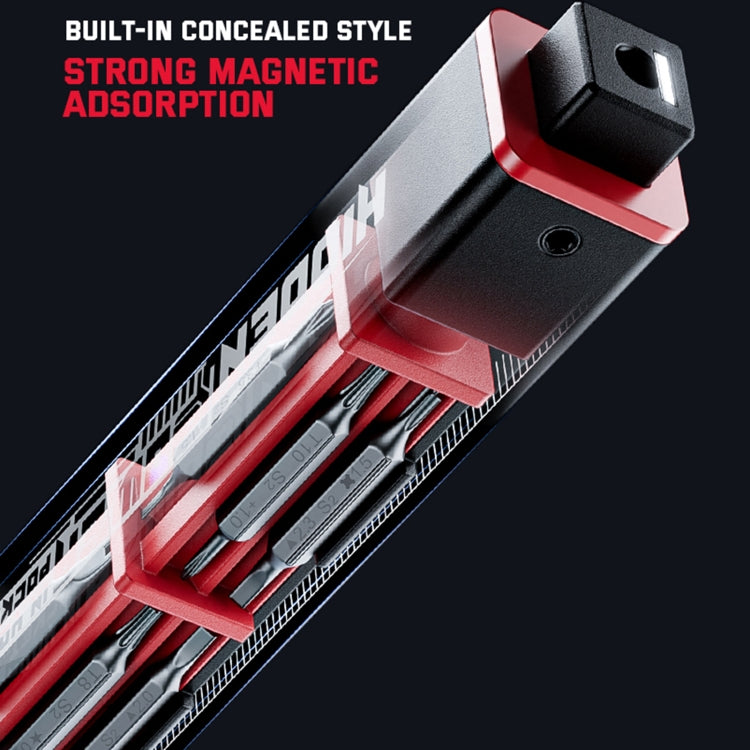 Chargez l&#39;image dans la visionneuse de la galerie, JAKEMY JM-8195 21-in-1 S-2 Bits Square Handle Design Screwdriver - Polar Tech Australia
