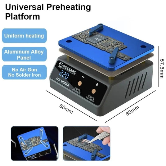 Mechanic IX5 Ultra Universal Preheating Platform for Motherboard Repair - Polar Tech Australia