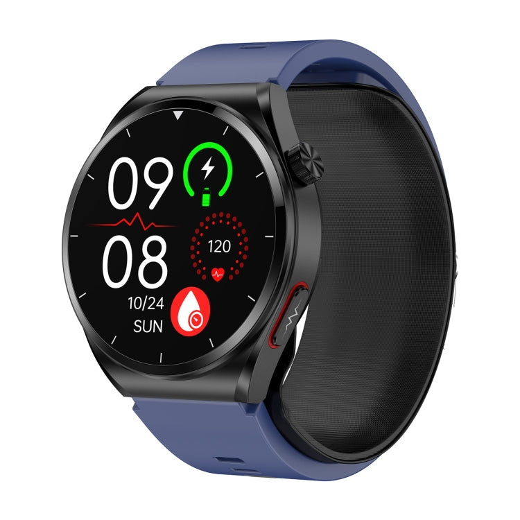 Cargue la imagen en el visor de la galería, [Brand New] S22 Air Pump Blood Pressure Testing ECG Health Smart Watch, 1.39 inch Round Screen - Polar Tech Australia
