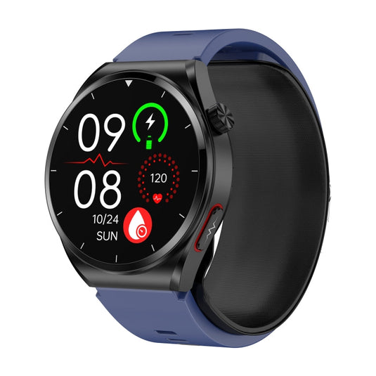 [Brand New] S22 Air Pump Blood Pressure Testing ECG Health Smart Watch, 1.39 inch Round Screen - Polar Tech Australia