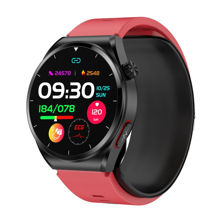 Cargue la imagen en el visor de la galería, [Brand New] S22 Air Pump Blood Pressure Testing ECG Health Smart Watch, 1.39 inch Round Screen - Polar Tech Australia
