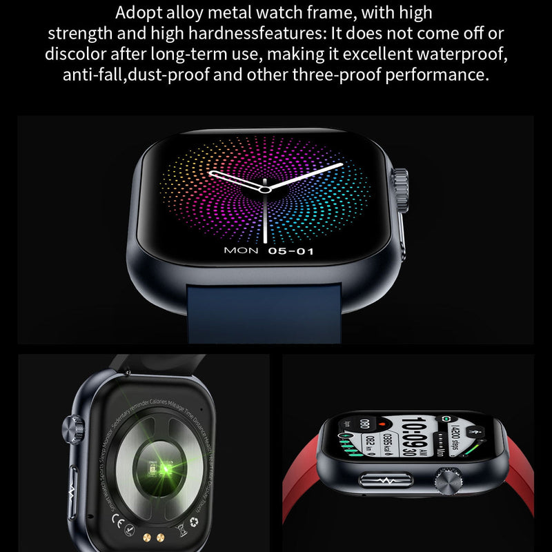 Load image into Gallery viewer, [Brand New] ET587 1.95 inch AMOLED Screen Smart Watch, ECG Electrocardiogram/Blood Sugar Monitoring - Polar Tech Australia
