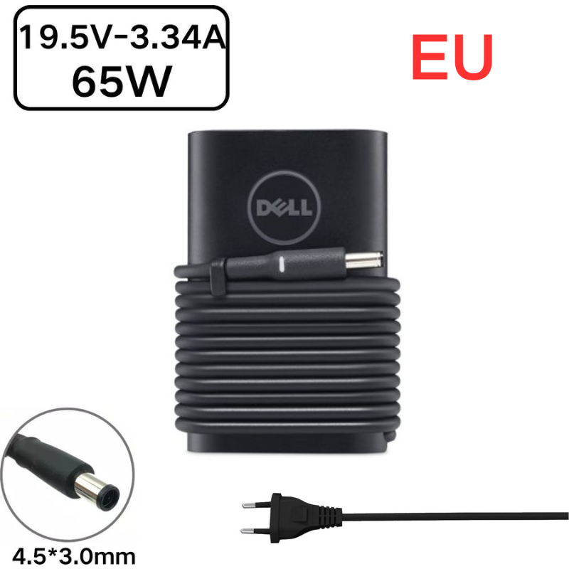 Cargue la imagen en el visor de la galería, [19.5V-3.34A/65W][4.5*3.0][Round] Dell Inspiron Laptop AC Power Adapter Laptop Charger
