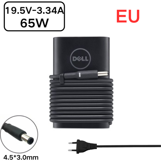 [19.5V-3.34A/65W][4.5*3.0][Round] Dell Inspiron Laptop AC Power Adapter Laptop Charger