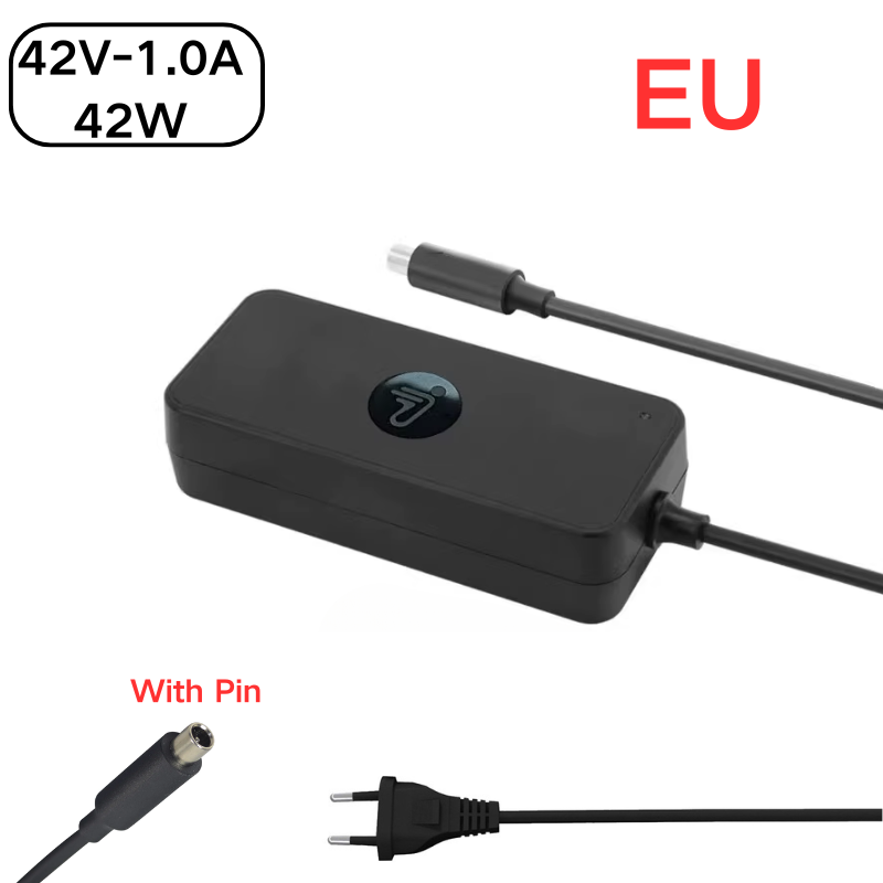 Cargue la imagen en el visor de la galería, [42W/42V-1.0A] Original Genuine Segway Ninebot ES1 ES2 ES4 MAX G30 F20A F25 F30 F40 Series - Scooter Charger
