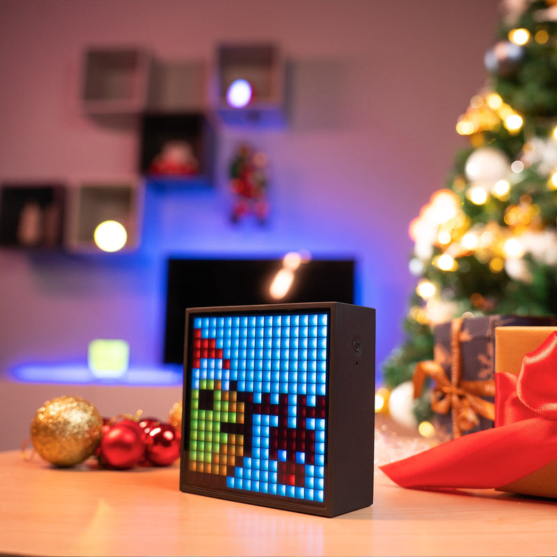 Cargue la imagen en el visor de la galería, Divoom Timebox-Evo Pixel Art Speaker 16x16 DIY LED Display Alarm Clock Box Perfect Gift - Polar Tech Australia
