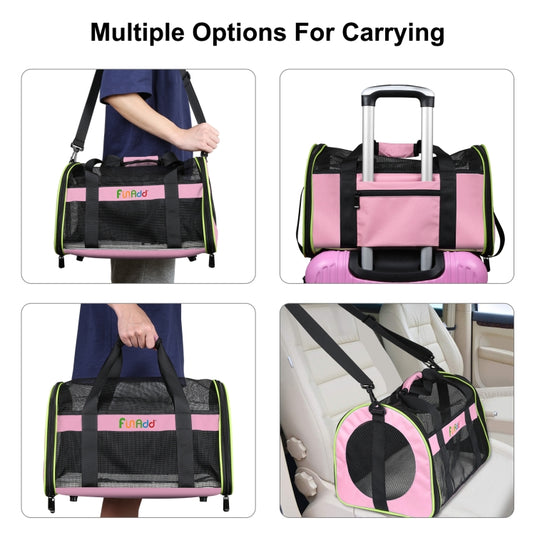 FUNADD Pet Travel Carrier Bag Shoulder Foldable Tote Bag, Carrier Bag - Polar Tech Australia