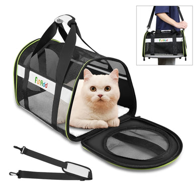 FUNADD Pet Travel Carrier Bag Shoulder Foldable Tote Bag