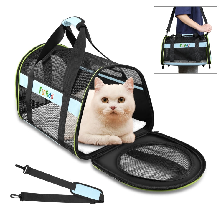 Cargue la imagen en el visor de la galería, FUNADD Pet Travel Carrier Bag Shoulder Foldable Tote Bag

