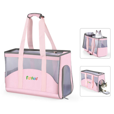 FUNADD Portable Breathable Pet Bag Outdoor Shoulder Tote Bag, Breathable Pet Bag - Polar Tech Australia