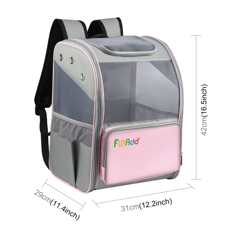 Load image into Gallery viewer, FUNADD Fold Breathable Pet Backpack Outdoor Shoulders Cat Bag, Pet Backpack - Polar Tech Australia
