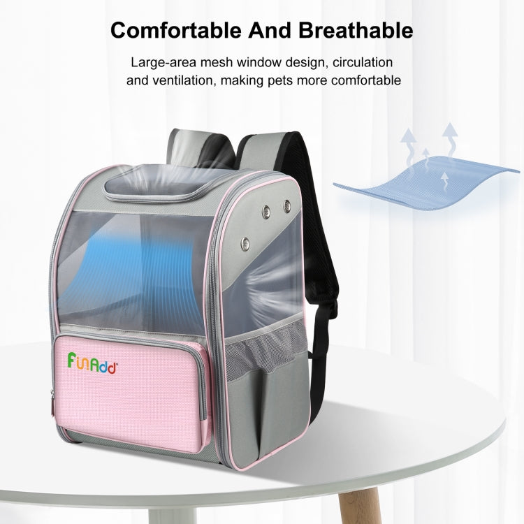 Load image into Gallery viewer, FUNADD Fold Breathable Pet Backpack Outdoor Shoulders Cat Bag, Pet Backpack - Polar Tech Australia
