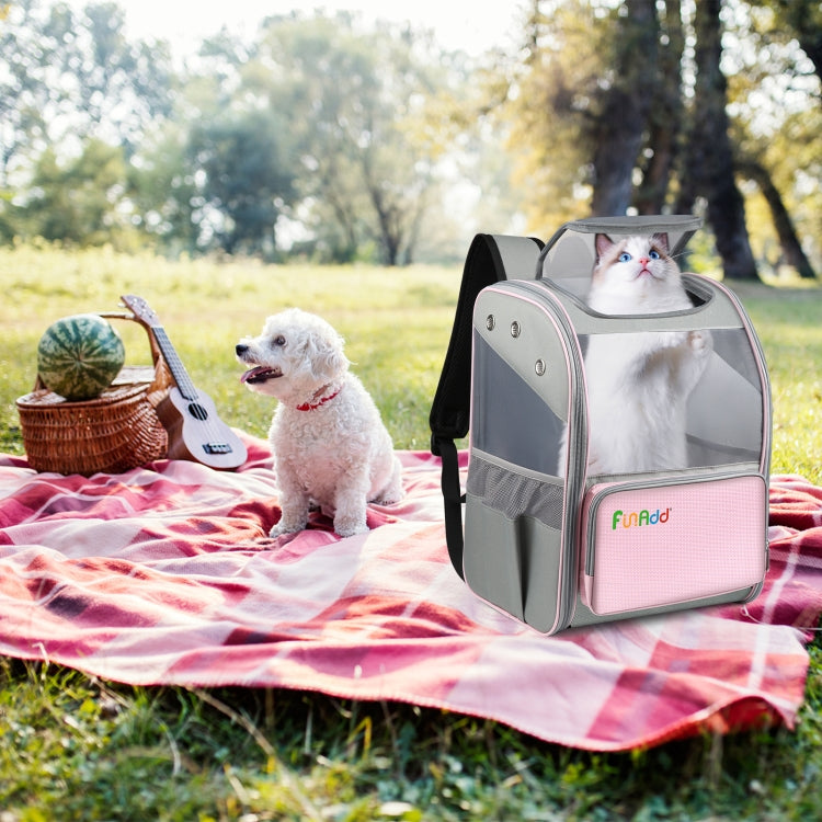 Load image into Gallery viewer, FUNADD Fold Breathable Pet Backpack Outdoor Shoulders Cat Bag, Pet Backpack - Polar Tech Australia
