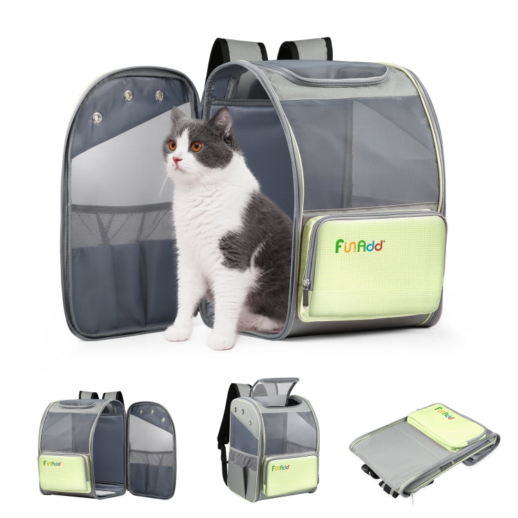 Load image into Gallery viewer, FUNADD Fold Breathable Pet Backpack Outdoor Shoulders Cat Bag, Pet Backpack - Polar Tech Australia
