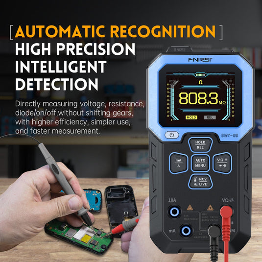 [DMT-99] FNIRSI Intelligent Color Screen Digital Multi Meter
