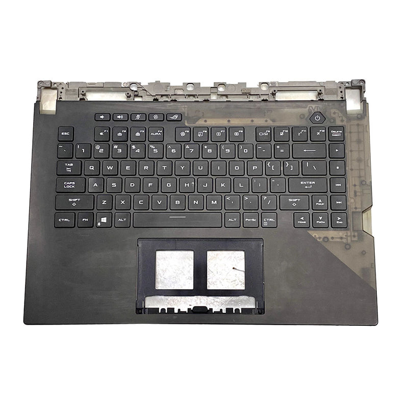Cargue la imagen en el visor de la galería, ASUS ROG Strix Scar 15 G533 G533QM G533QR G533QS - Palmrest Keyboard Frame With Back Light US Layout Replacement Parts - Polar Tech Australia
