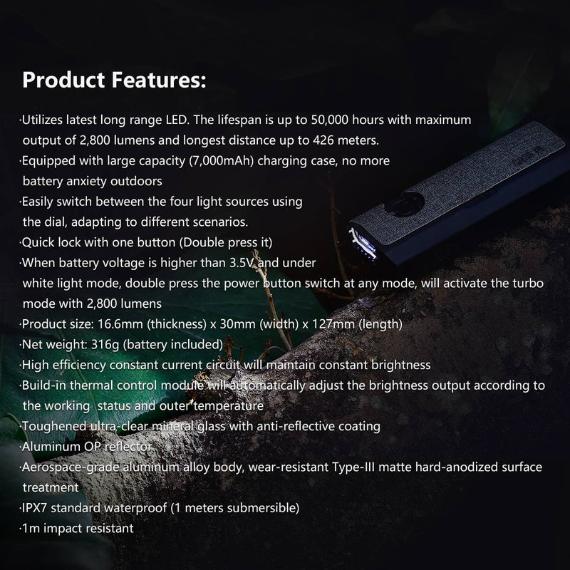 Cargue la imagen en el visor de la galería, [GR35] IMALENT 4 in 1 EDC Flashlight
