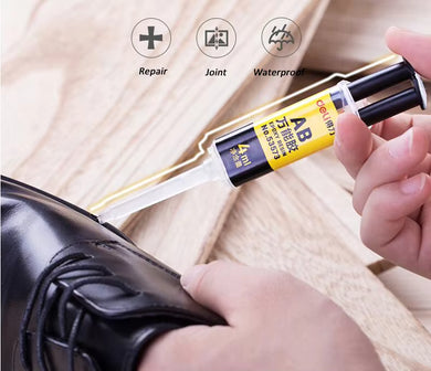Deli 53573 - AB Super Glue Epoxy Resin Multi-Purpose Glue Strong Adhesive Household Repair Glue Suit Metal Ceramics Plastic Wood